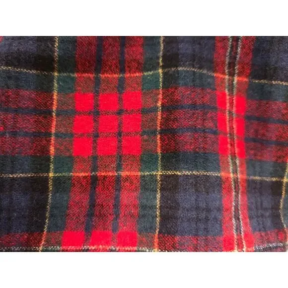 Vintage Pendleton Red Tartan Plaid Newsboy Hat L Prepcore Ivy League Wool Cap - Picture 8 of 9